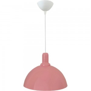 Декоративный подвесной светильник APEYRON металлический, Е27 15Вт, 220В, розовый 12-104