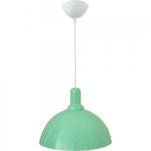 Декоративный подвесной светильник APEYRON металлический, Е27 15Вт, 220В, мятный 12-105