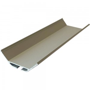 Угловой алюминиевый профиль для LED ленты Apeyron с широким рассеивателем / 08-22-01