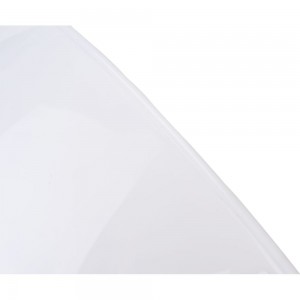 Пластиковый плафон Apeyron белый, под патрон Е27, O300х210мм / 16-38