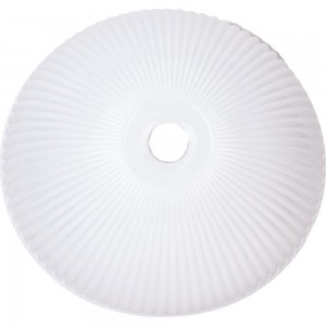 Пластиковый плафон Apeyron белый, под патрон Е27, O400х180мм / 16-32
