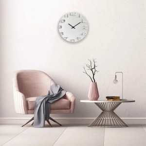 Настенные круглые часы Apeyron цвет корпуса белый, пластик, 35 см PL200924