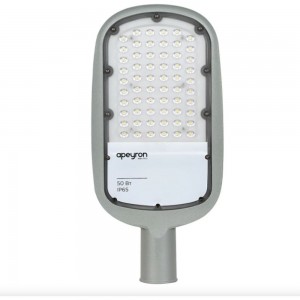 Уличный светодиодный консольный светильник Apeyron 50Вт, 5500 лм, 5000 К, IP65, КСС -Ш, 420x200x70мм / 29-02