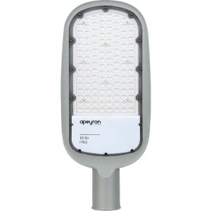 Уличный светодиодный консольный светильник Apeyron 80 Вт, 8800 лм, 5000 К, IP65, КСС -Ш, 495x215x80мм / 29-03