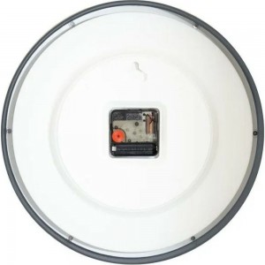 Настенные часы Apeyron круглые, цвет корпуса серый, пластик, 30 см, источник питания 1 батарейка АА PL213032