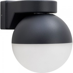 Уличный настенный светильник Apeyron 1хmax 15вт gx53, ip54, чёрный, алюминий 11-122
