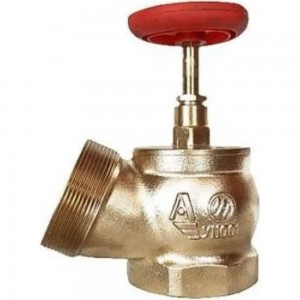 Пожарный клапан Апогей КПЛ 65-1 латунный, 125 град., муфта-цапка, ВР/НР 110005