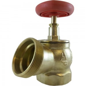 Пожарный клапан Апогей КПЛ 65-1 латунный, 125 град., муфта-цапка, ВР/НР 110005