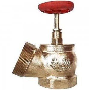 Пожарный клапан Апогей КПЛ 50-1 латунный, 125 град., муфта-цапка, ВР/НР 110001