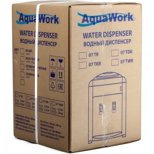 Кулер для воды Aqua Work 0.7TDR серебристый 24762