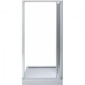 Складная дверь Aquanet Alfa 1000х2000 стекло прозрачное, хром 00210022