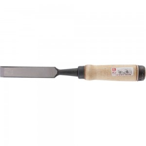 Стамеска-долото Арефино Инструмент горячая штамповка, с деревянной ручкой, 20 мм С93