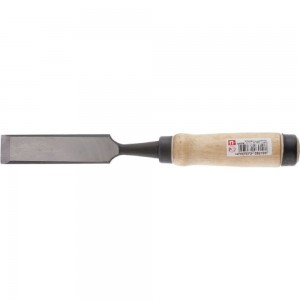 Стамеска-долото Арефино Инструмент горячая штамповка, с деревянной ручкой, 32 мм С224