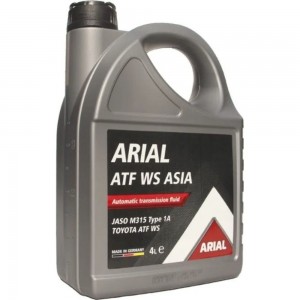Трансмиссионное масло ARIAL ATF WS, Asia, 4 л AR001910030
