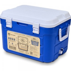 Изотермический контейнер-термобокс Арктика 30 л, синий 2000-30-BL