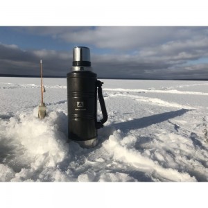 Термос Арктика Уазик 2.2 л, черный, с ручкой 106-2200Р-BK