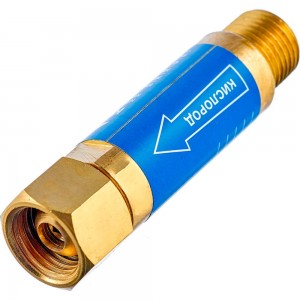 Клапан огнепреградительный кислородный КОК М16x1.5 (на резак или горелку) ARMA 050-103