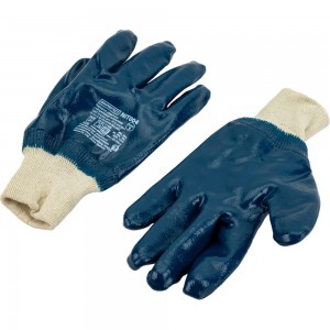 Нитриловые перчатки Armprotect полный облив, манжета, р9 NIT004