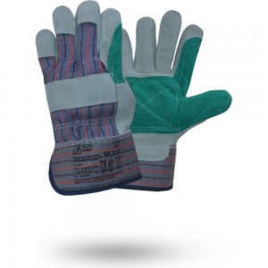 Спилковые комбинированные перчатки Armprotect докер с усилением ладони, р10 SK320