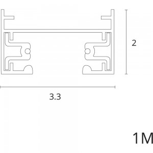 Шинопровод ARTE LAMP TRACK ACCESSORIES A540133