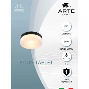 Потолочный светильник ARTE LAMP A6047PL-2BK