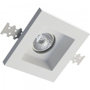 Встраиваемый гипсовый светильник Artpole потолочный, точечный, белый SGS2