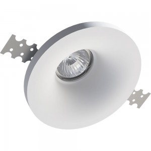 Встраиваемый гипсовый светильник Artpole потолочный, точечный, белый SGS9
