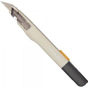 Канцелярский нож Attache Selection Genius 9 мм, фиксатор 389386