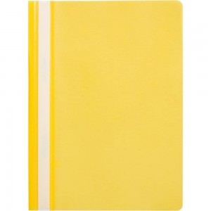 Папка-скоросшиватель Attache Economy 100/110 A4 желтый 10 шт в упаковке 875570