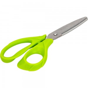 Тупоконечные ножницы Attache Spring 200 мм эргономичные ручки без покрытия, цвет салатовый 880871