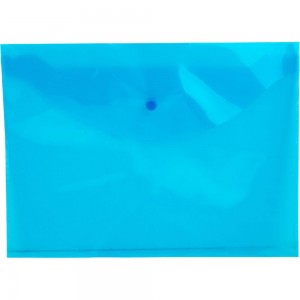 Папка-конверт Attache Элементари на кнопке 150, синий 10 шт в упаковке 1026496