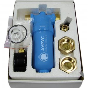 Фильтр для воды Аурус 4000 л/ч проточный с регенерацией для квартиры и дома 4
