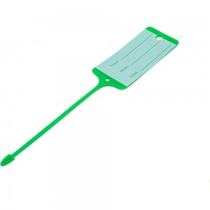 Бирка для ключей AutoGrand зеленая ламинированная 100 шт в упаковке 010014AG