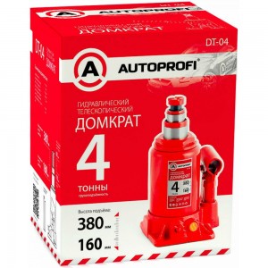 Бутылочный домкрат AUTOPROFI DT-04