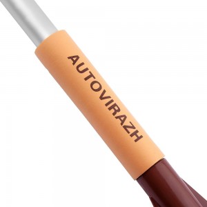 Телескопическая щетка со скребком с мягкой ручкой 81-120 см AUTOVIRAZH AV-2140