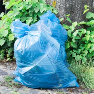 Пакеты для мусора ПНД синие (120 л, 18 мкм, 50 шт.) AVIORA 106-022