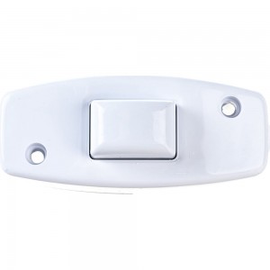 Кнопочный выключатель AY-KA на шнур/накладной белый 7715000