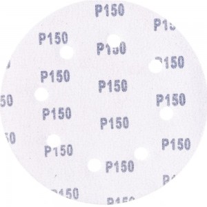 Круг шлифовальный (5 шт; 180 мм; P150; 8 отверстий) АЯ-ТЕХ 4673729815079