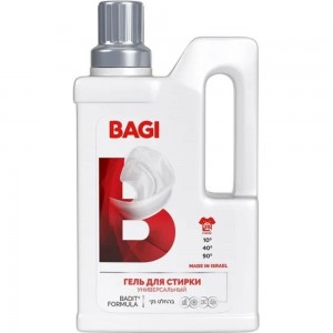 Универсальный концентрированный гель для стирки Bagi 950 мл 1015024174