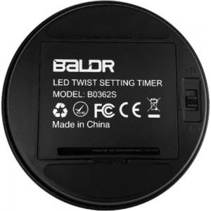 Кухонный электронный таймер BALDR B0362S-BLACK