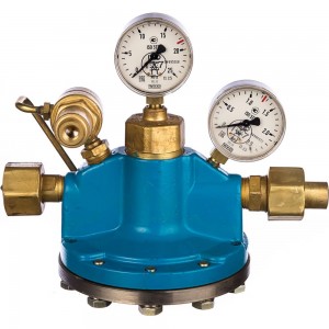 Редуктор рамповый для централизованного питания газосварочных постов (кислород) БАМЗ РКЗ-500-2