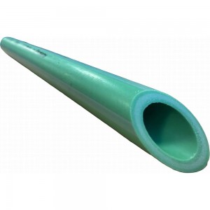 Труба PP-R CT Banninger полипропиленовая, армированная стекловолокном, зеленая, 2 м PN20/Faser - 25x3,5 мм 7FW2074012