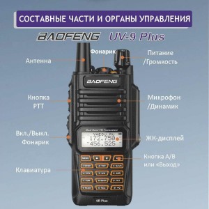 Рация Baofeng UV-9R PLUS 00029150