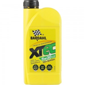 Моторное масло BARDAHL XTEC 5W30, синтетическое, 1 л 36531