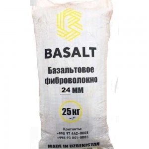 Базальтовая фибра Basalt 24 мм, 25 кг 4687203015497