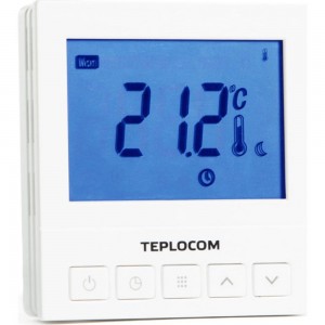 Встраиваемый программируемый комнатный термостат TEPLOCOM Бастион TS-Prog-220/3A 913