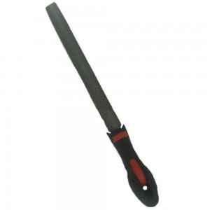 Полукруглый напильник с ручкой PVC (250 мм, насечка №3 мелкая) BAUM 3723250