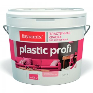 Краска BAYRAMIX Plastik Profi (13.2 кг; 9 л) BPP-132/090