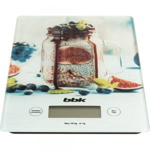 Кухонные весы bbk KS102G лазурный 00-00001165