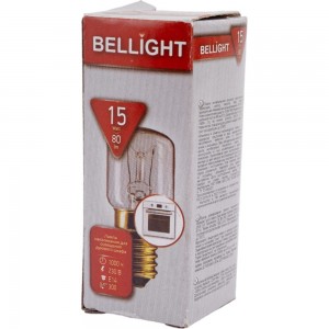 Лампа накаливания для бытовых приборов BELLIGHT PS25 230V 15 W E14 85637130